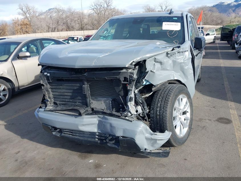 2024 Chevrolet Silverado 1500 4Wd Short Bed Custom VIN: 3GCPDBEK0RG199598 Lot: 43849582