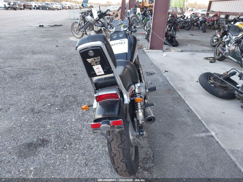 1986 Honda Vt1100 C VIN: 1HFSC1804GA106262 Lot: 43849583