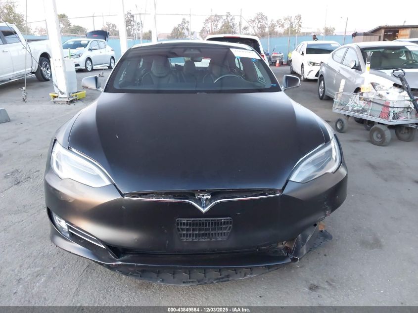 2018 Tesla Model S 100D/75D/P100D VIN: 5YJSA1E25JF249693 Lot: 43849584