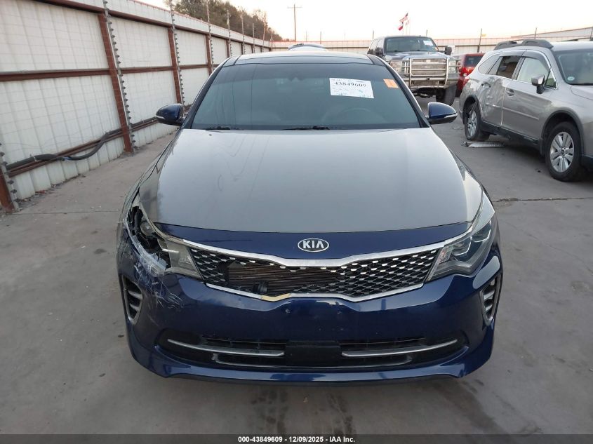 2017 Kia Optima Sxl Turbo VIN: 5XXGV4L20HG160460 Lot: 43849609