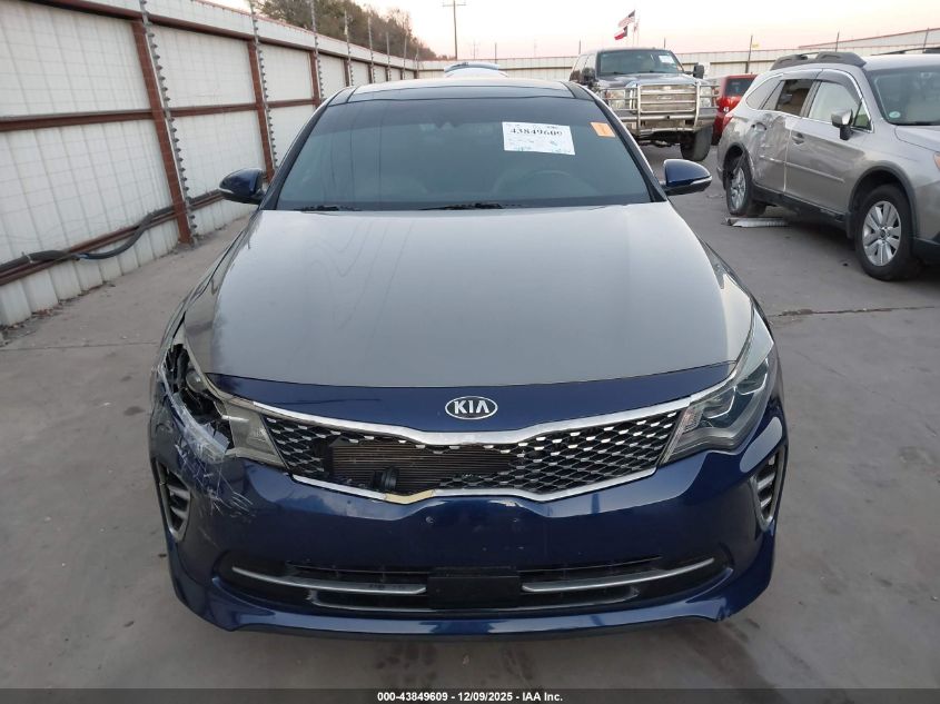 2017 Kia Optima Sxl Turbo VIN: 5XXGV4L20HG160460 Lot: 43849609