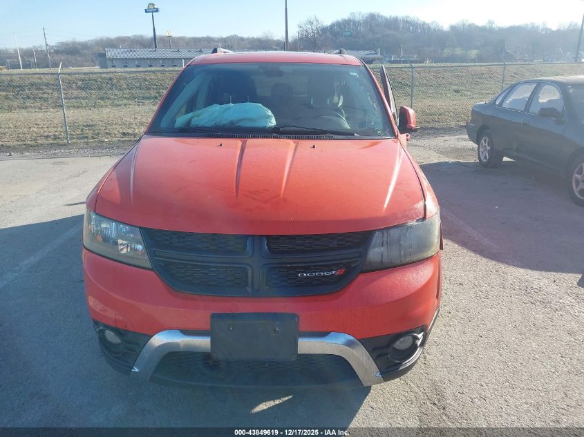 2018 Dodge Journey Crossroad VIN: 3C4PDCGB9JT491037 Lot: 43849619