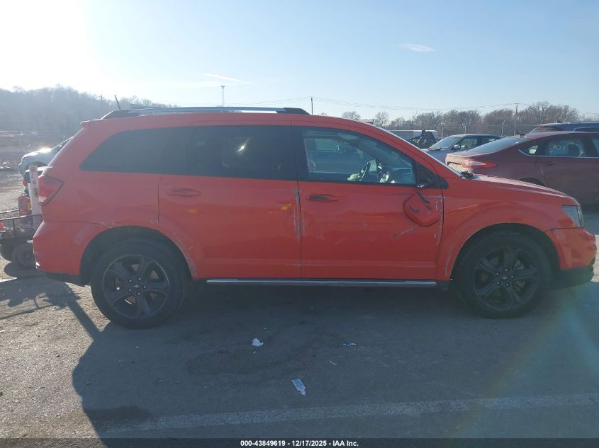2018 Dodge Journey Crossroad VIN: 3C4PDCGB9JT491037 Lot: 43849619