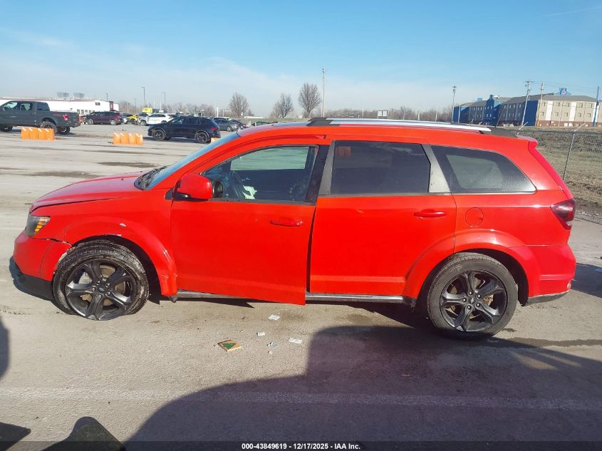 2018 Dodge Journey Crossroad VIN: 3C4PDCGB9JT491037 Lot: 43849619