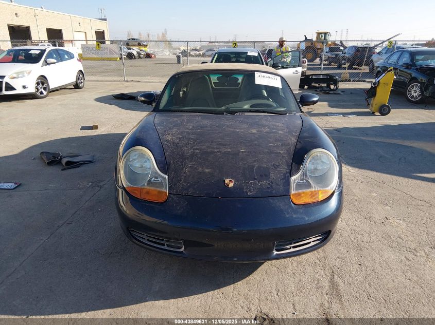 2000 Porsche Boxster VIN: WP0CA2988YU623966 Lot: 43849631