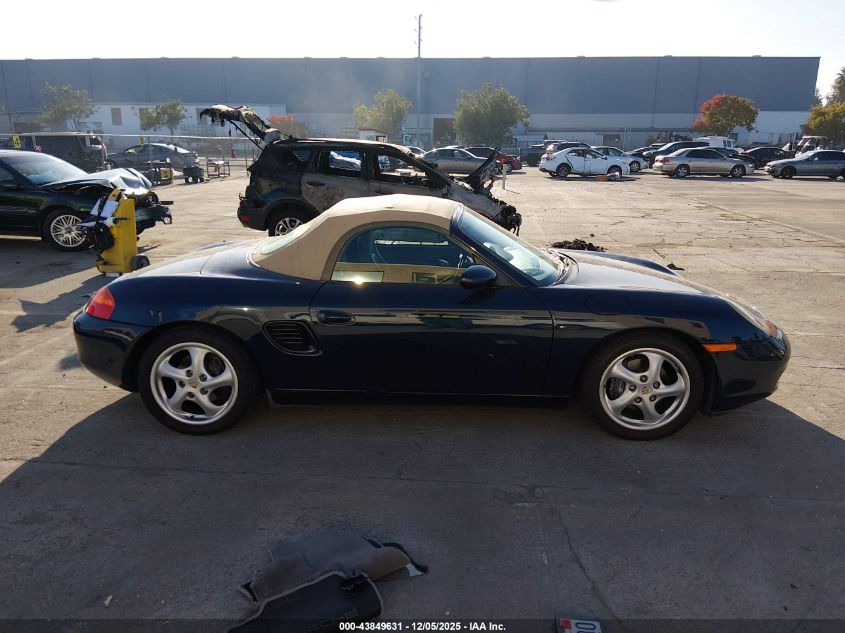 2000 Porsche Boxster VIN: WP0CA2988YU623966 Lot: 43849631