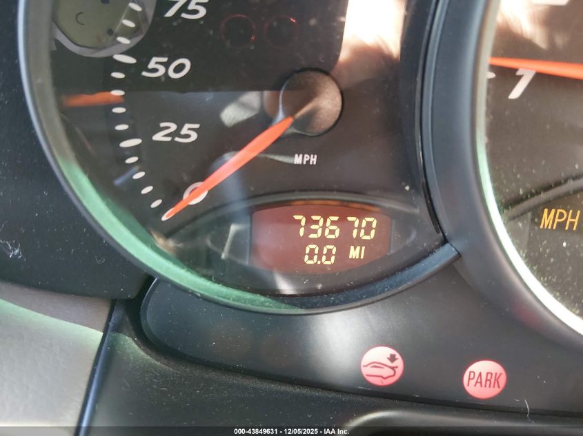 2000 Porsche Boxster VIN: WP0CA2988YU623966 Lot: 43849631