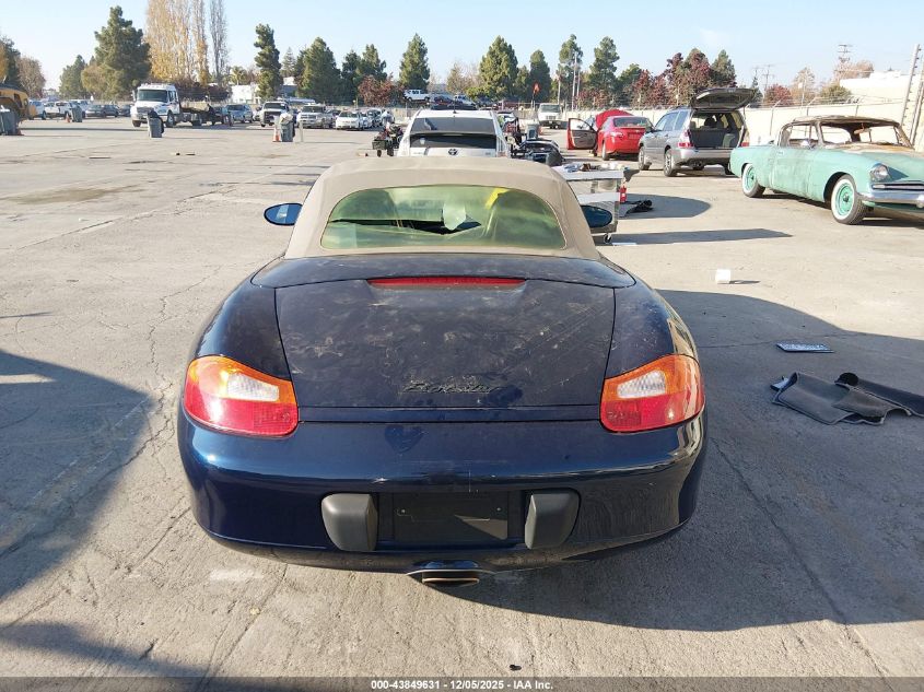 2000 Porsche Boxster VIN: WP0CA2988YU623966 Lot: 43849631