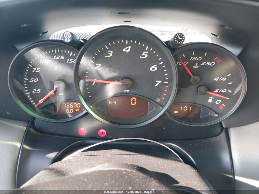 2000 Porsche Boxster VIN: WP0CA2988YU623966 Lot: 43849631