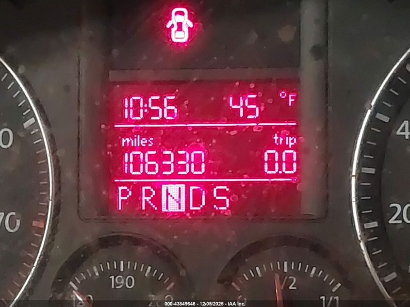 2009 Volkswagen Jetta Se VIN: 3VWRZ71KX9M155667 Lot: 43849646