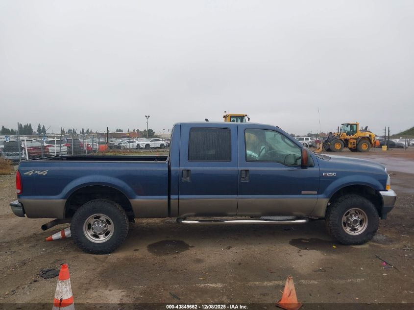 2004 Ford F-250 Lariat/Xl/Xlt VIN: 1FTNW21P84EB22447 Lot: 43849662