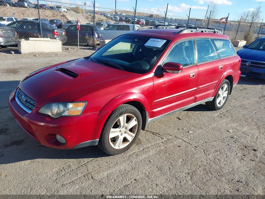 4S4BP68C954316238 2005 SUBARU OUTBACK photo no. 2