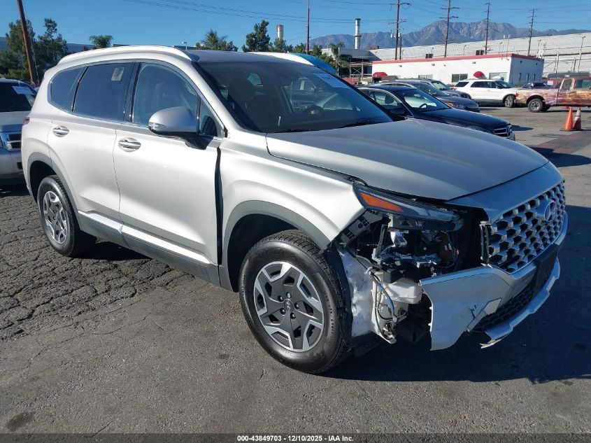 HYUNDAI SANTA FE BLUE