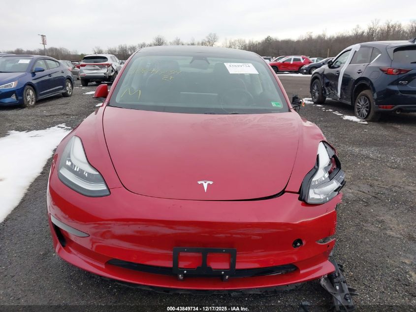 2019 Tesla Model 3 Long Range/Mid Range/Standard Range/Standard Range Plus VIN: 5YJ3E1EA2KF411538 Lot: 43849734
