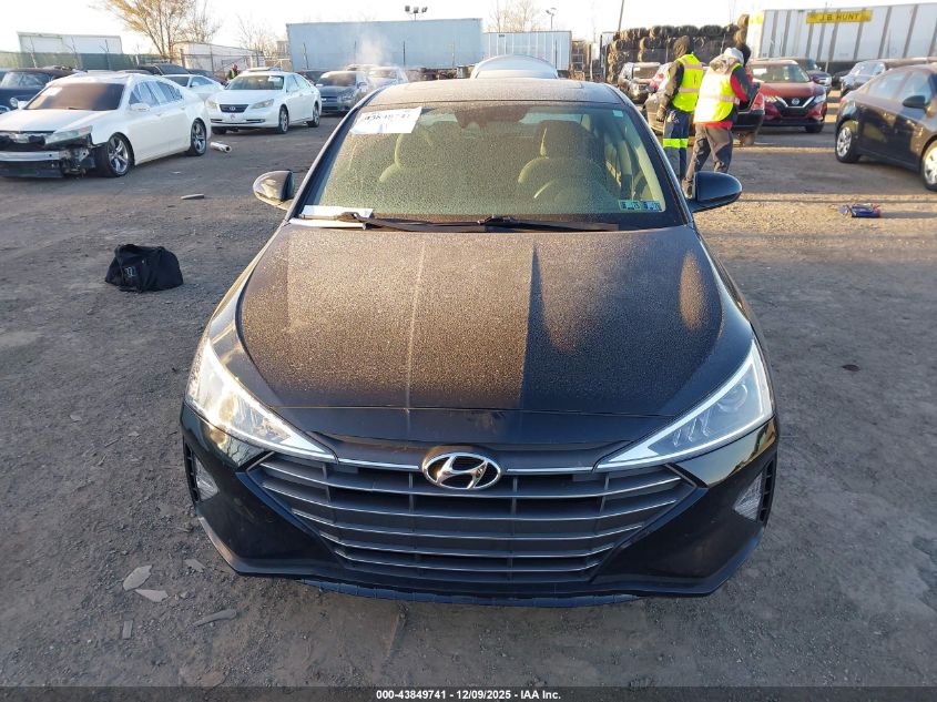 2019 Hyundai Elantra Value Edition VIN: KMHD84LF2KU804969 Lot: 43849741