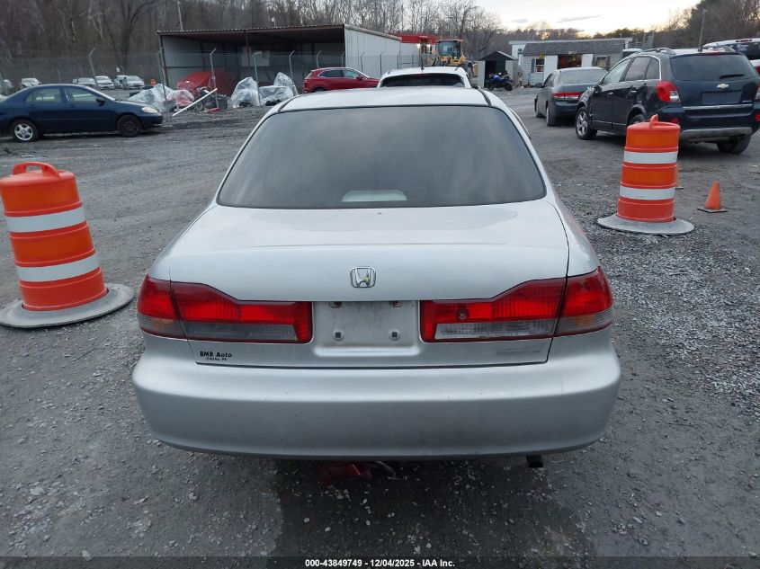 2002 Honda Accord 2.3 Se VIN: 1HGCG56792A144901 Lot: 43849749