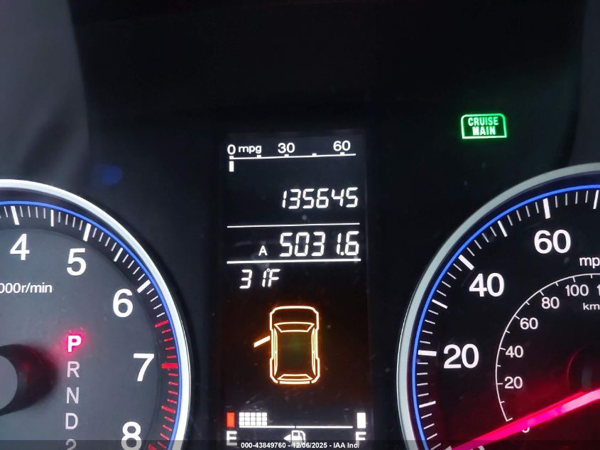 2007 Honda Cr-V Ex-L VIN: JHLRE48767C085861 Lot: 43849760