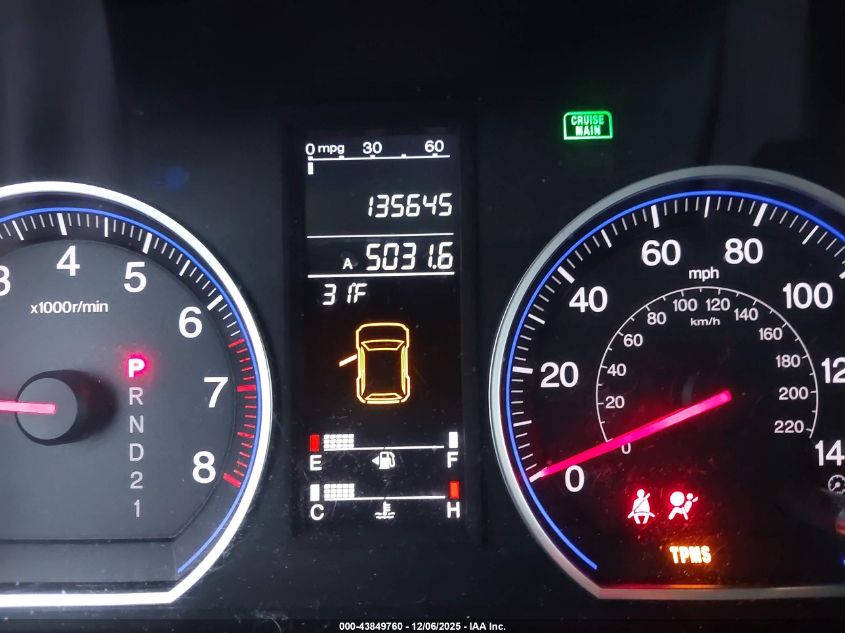 2007 Honda Cr-V Ex-L VIN: JHLRE48767C085861 Lot: 43849760