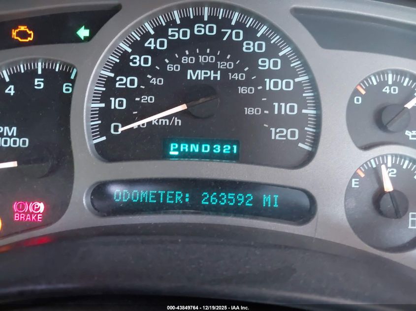 2003 Chevrolet Avalanche 1500/Z66/Z71 VIN: 3GNEC13D33G258349 Lot: 43849764