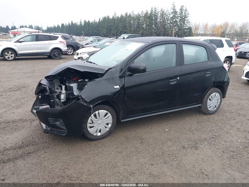 ML32AUHJ9RH016158 2024 MITSUBISHI MIRAGE photo no. 2