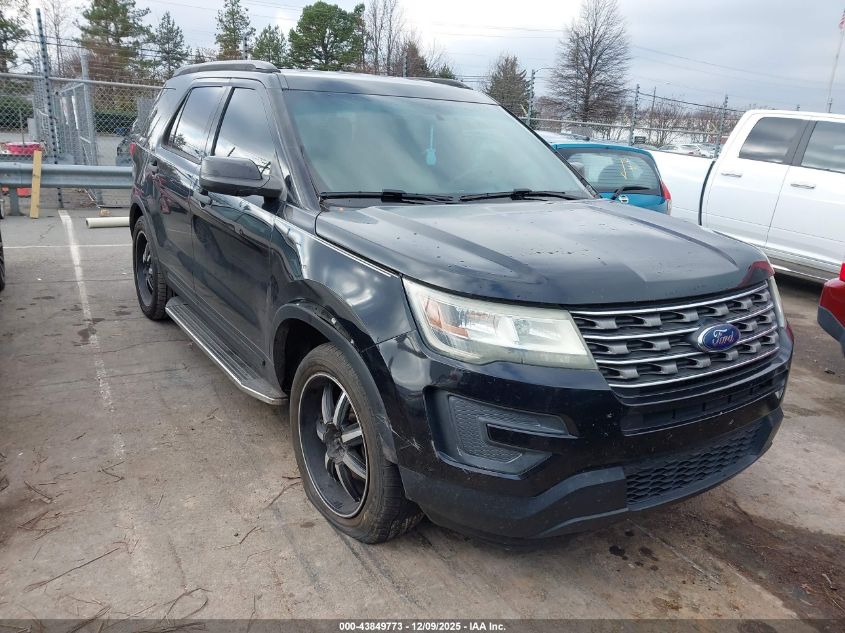 2016 Ford Explorer VIN: 1FM5K7B89GGA93352 Lot: 43849773
