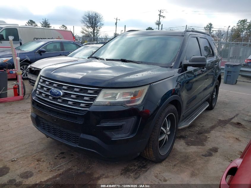 2016 Ford Explorer VIN: 1FM5K7B89GGA93352 Lot: 43849773