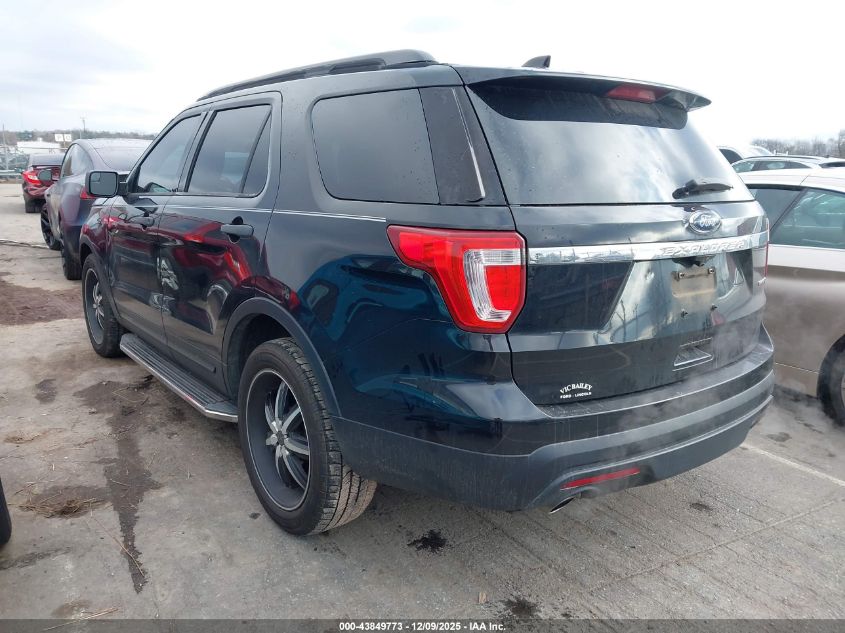 2016 Ford Explorer VIN: 1FM5K7B89GGA93352 Lot: 43849773