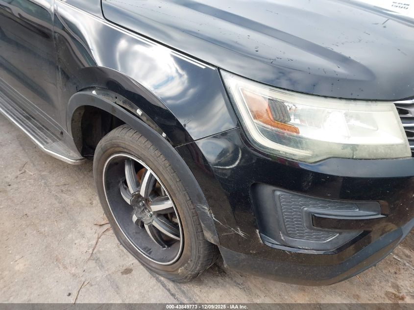 2016 Ford Explorer VIN: 1FM5K7B89GGA93352 Lot: 43849773