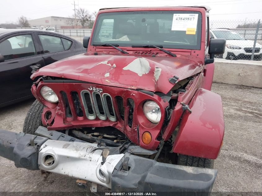 2012 Jeep Wrangler Sahara VIN: 1C4AJWBG4CL108669 Lot: 43849817