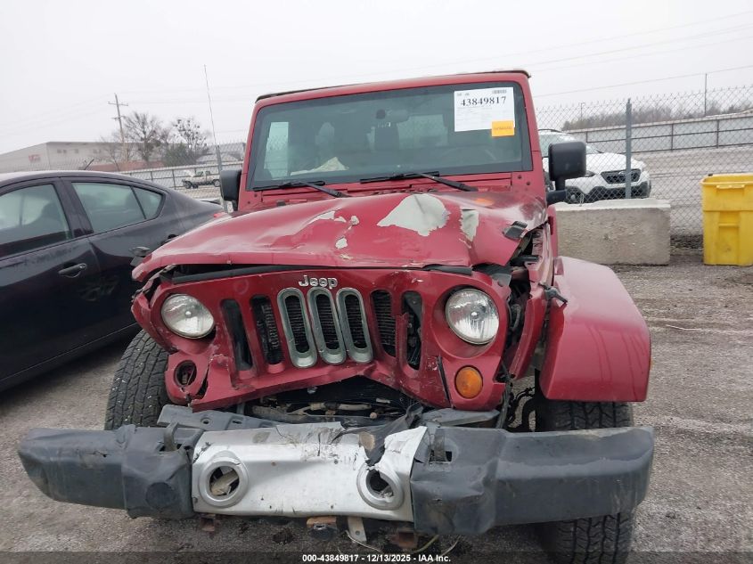 2012 Jeep Wrangler Sahara VIN: 1C4AJWBG4CL108669 Lot: 43849817