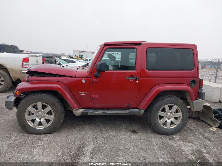 2012 Jeep Wrangler Sahara VIN: 1C4AJWBG4CL108669 Lot: 43849817