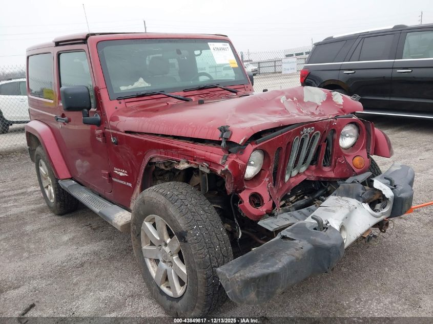 2012 Jeep Wrangler Sahara VIN: 1C4AJWBG4CL108669 Lot: 43849817