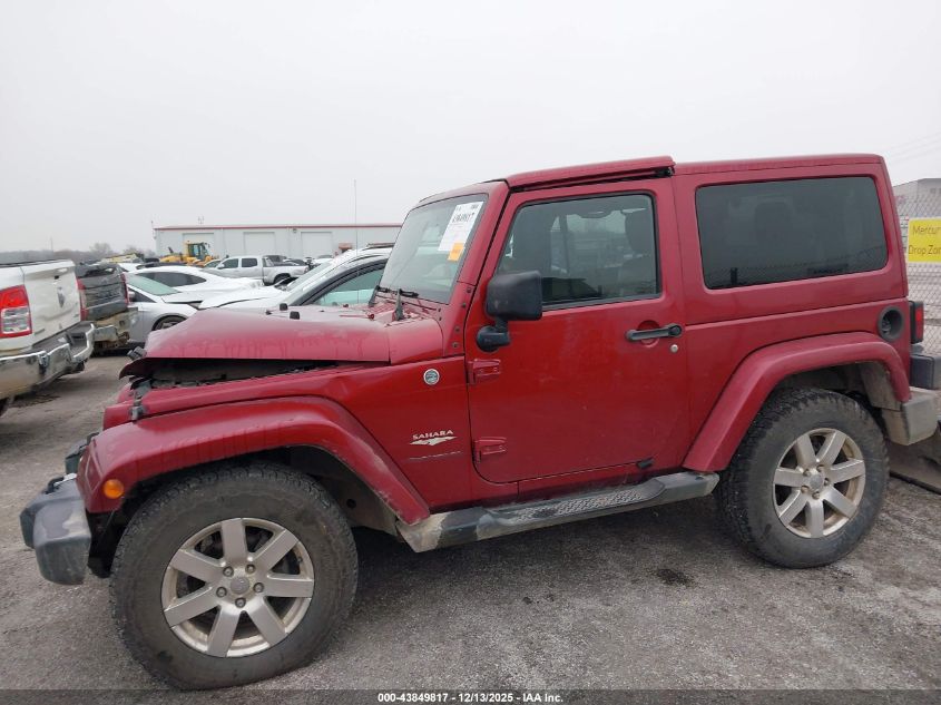 2012 Jeep Wrangler Sahara VIN: 1C4AJWBG4CL108669 Lot: 43849817