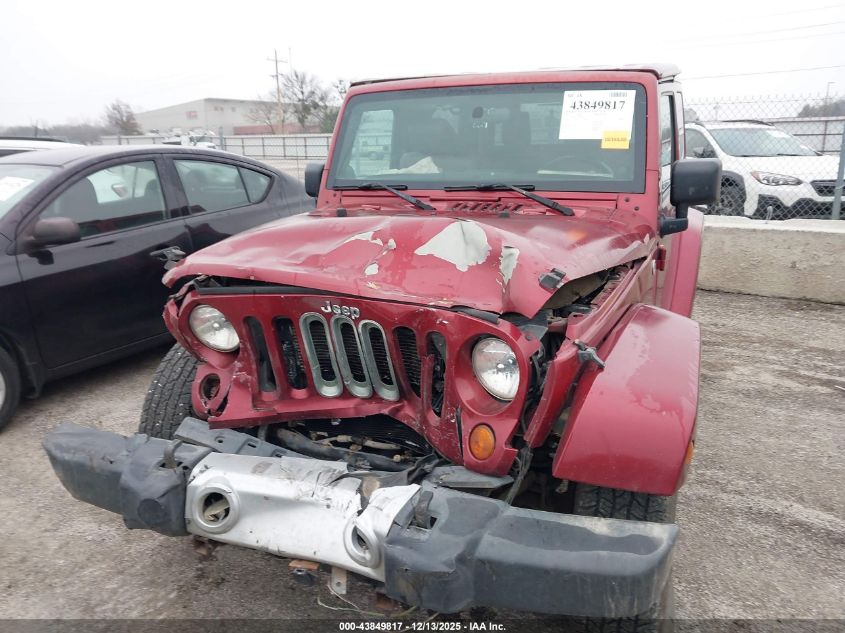 2012 Jeep Wrangler Sahara VIN: 1C4AJWBG4CL108669 Lot: 43849817