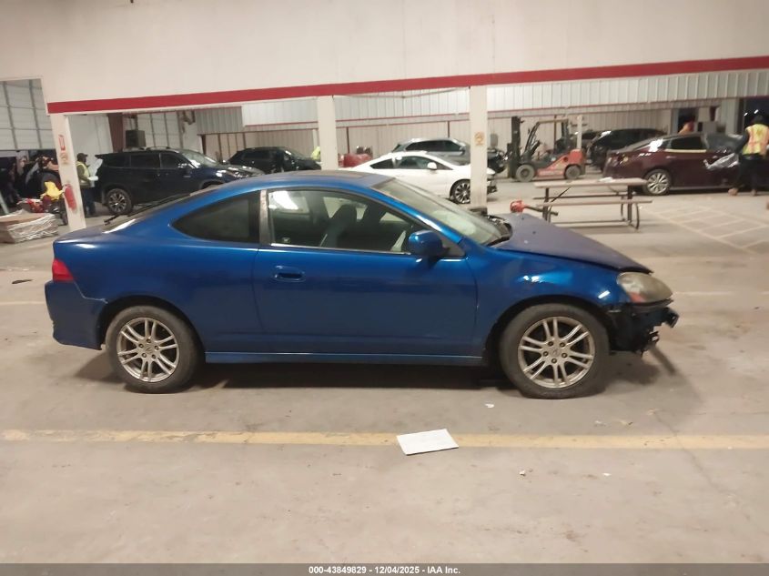 2006 Acura Rsx VIN: JH4DC54896S015856 Lot: 43849829