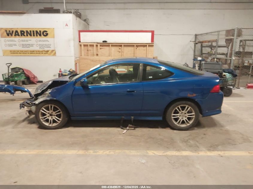 2006 Acura Rsx VIN: JH4DC54896S015856 Lot: 43849829