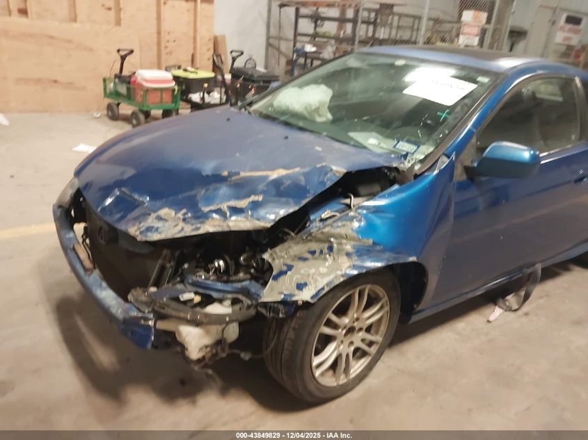 2006 Acura Rsx VIN: JH4DC54896S015856 Lot: 43849829