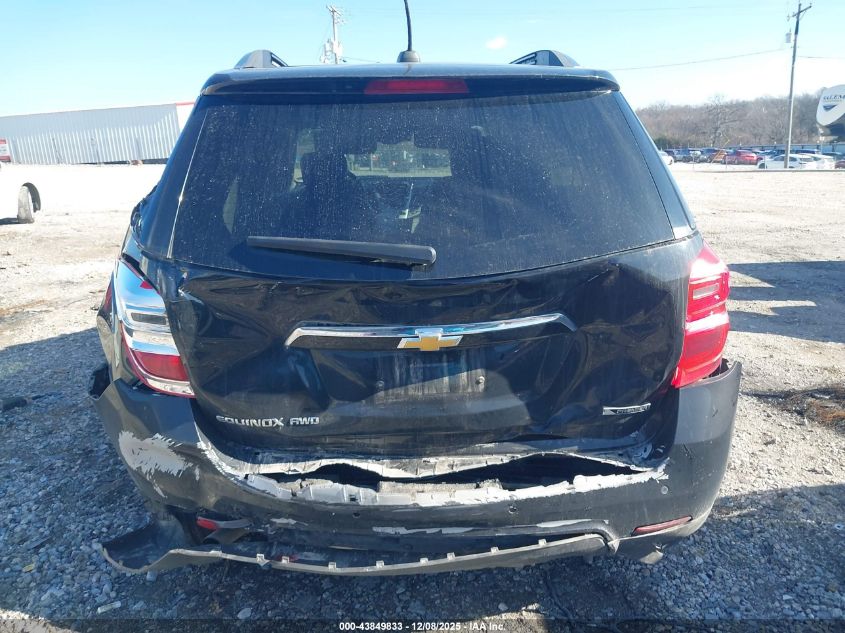 2017 Chevrolet Equinox Premier VIN: 2GNFLGE34H6254138 Lot: 43849833