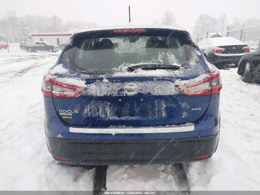 2020 Nissan Rogue Sport S Awd Xtronic Cvt VIN: JN1BJ1CW8LW390068 Lot: 43849834
