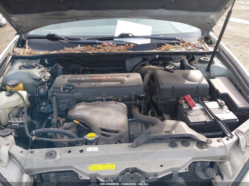 2004 Toyota Camry Xle VIN: 4T1BE30K54U345905 Lot: 43849836