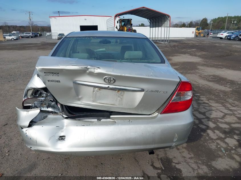 2004 Toyota Camry Xle VIN: 4T1BE30K54U345905 Lot: 43849836