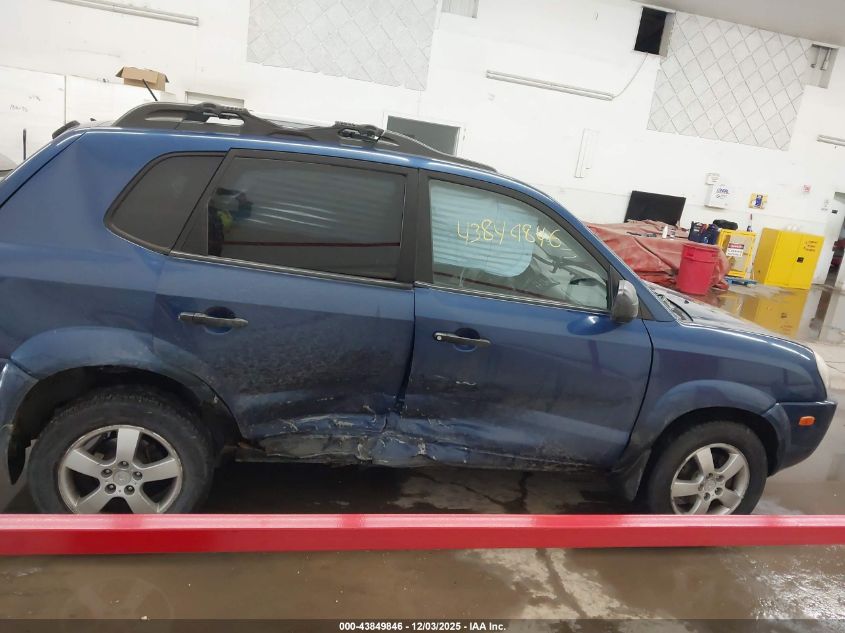 2007 Hyundai Tucson Gls VIN: KM8JM12B17U528934 Lot: 43849846