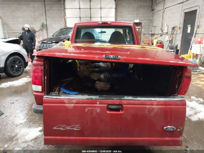 2000 Ford Ranger Xl/Xlt VIN: 1FTZR15V9YPA95958 Lot: 43849883