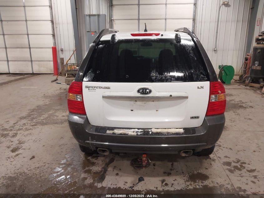 2007 Kia Sportage Lx V6 VIN: KNDJE723777430583 Lot: 43849889