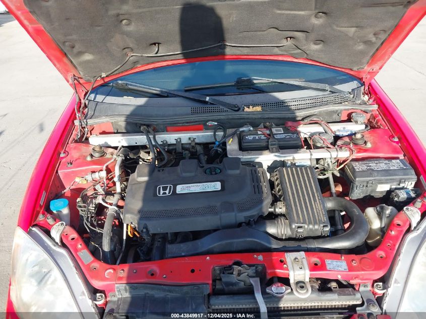 2001 Honda Insight VIN: JHMZE13731T001259 Lot: 43849917