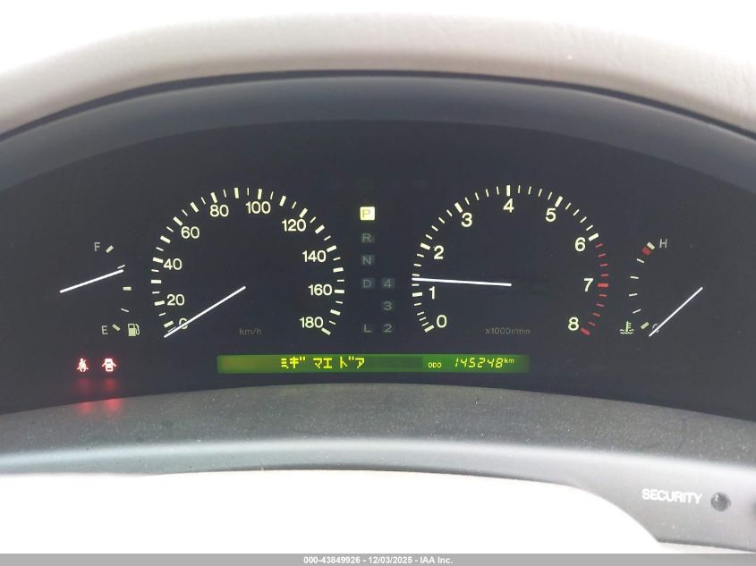 1999 Toyota Other VIN: UCF210094200 Lot: 43849926