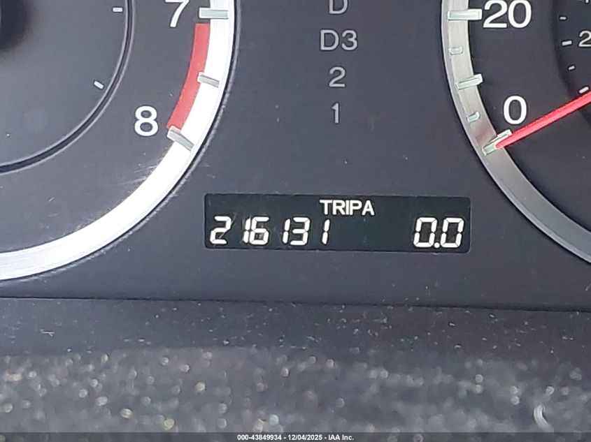 2009 Honda Accord 2.4 Ex VIN: 1HGCP267X9A048641 Lot: 43849934