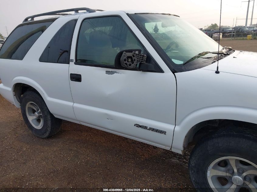 2001 Chevrolet Blazer Ls VIN: 1GNCS18WX1K130211 Lot: 43849965