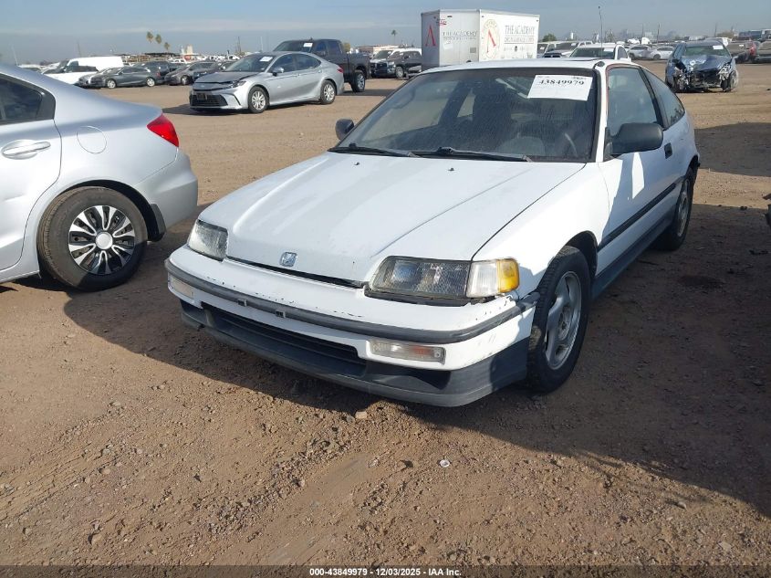 JHMED9367MS013125 1991 HONDA CIVIC photo no. 6