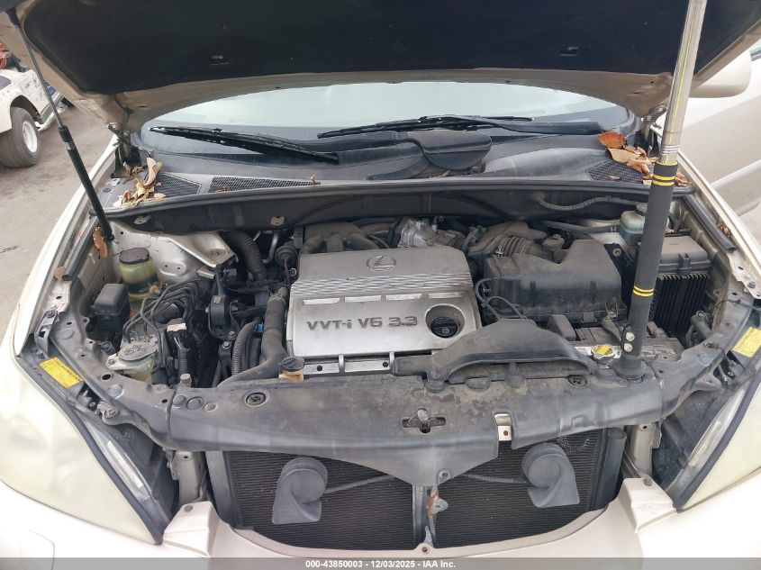 2004 Lexus Rx 330 VIN: JTJHA31U940019099 Lot: 43850003